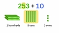 Thumbnail for Add 10 or 100 to a three-digit number video