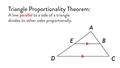 Thumbnail for Triangle Proportionality Theorem video