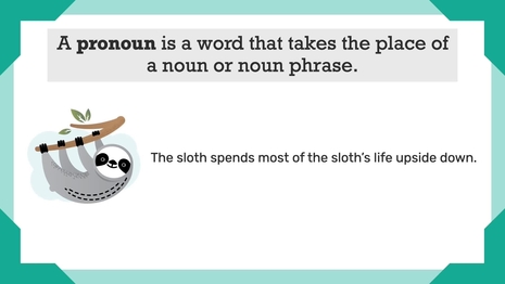 Correct inappropriate shifts in pronoun number and person
