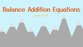 Thumbnail for Balance addition equations - sums to 20 video
