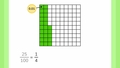 Thumbnail for Convert between percents, fractions, and decimals video