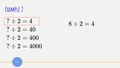 Thumbnail for Division patterns over increasing place values video