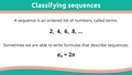Thumbnail for Classify formulas and sequences video