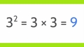 Thumbnail for Relationship between squares and square roots video