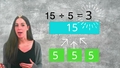 Thumbnail for Divide fractions video