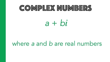 Introduction to complex numbers