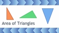 Thumbnail for Area of triangles video