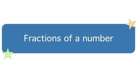 Fractions of a number