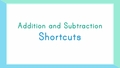 Thumbnail for Solve inequalities using addition and subtraction shortcuts video