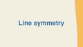 Thumbnail for Identify lines of symmetry video