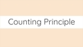Thumbnail for Find the number of outcomes: word problems video