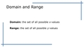 Thumbnail for Domain and range of exponential functions: equations video