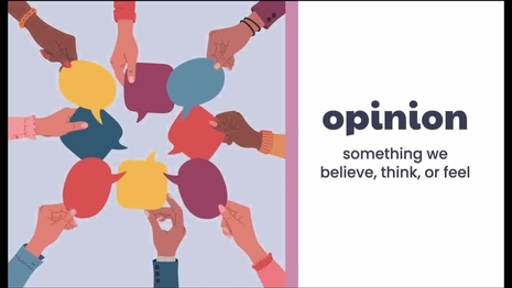 Choose reasons to support an opinion