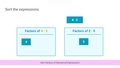 Thumbnail for Sort factors of numerical expressions video
