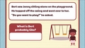 Thumbnail for Use actions and dialogue to understand characters video