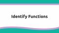 Thumbnail for Identify functions video