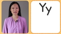 Thumbnail for Learn the letter Y video