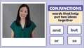 Thumbnail for Use conjunctions video
