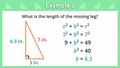 Thumbnail for Pythagorean Theorem and its converse video