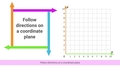 Thumbnail for Follow directions on a coordinate plane video