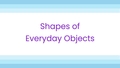 Thumbnail for Three-dimensional shapes in the real world I video