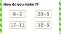 Thumbnail for Make a number using subtraction - up to 20 video