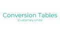 Thumbnail for Conversion tables - customary units video