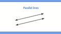 Thumbnail for Identify parallel, perpendicular, and intersecting lines video