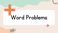 Thumbnail for Addition word problems - sums up to 10 video