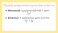 Thumbnail for Polynomial vocabulary video