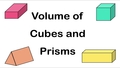 Thumbnail for Volume of cubes and prisms video