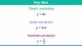 Thumbnail for Find the constant of variation video