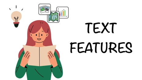 Select and use text features