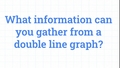 Thumbnail for Interpret double line graphs video