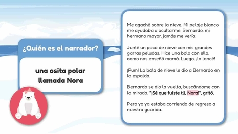 &iquest;Qui&eacute;n es el narrador?