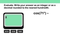 Thumbnail for Find trigonometric functions using a calculator video