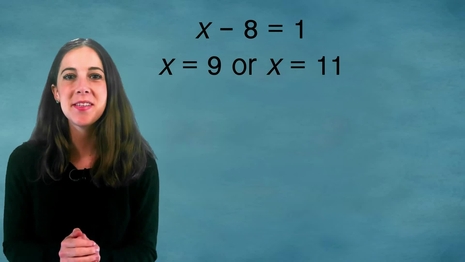 Which x satisfies an equation?