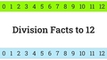 Thumbnail for Division facts to 12 video