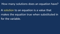 Thumbnail for Find the number of solutions video