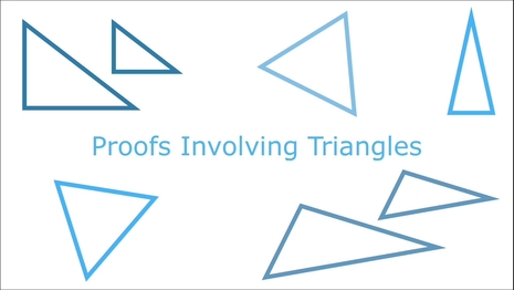 Proofs involving triangles I