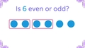 Thumbnail for Identify even and odd numbers - up to 40 video