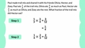 Thumbnail for Multiply fractions and mixed numbers: multi-step word problems video