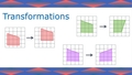Thumbnail for Identify reflections, rotations, and translations video