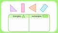 Thumbnail for Sort flat shapes video