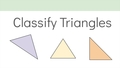 Thumbnail for Classify triangles video