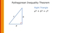 Thumbnail for Pythagorean Inequality Theorems video