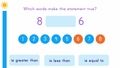 Thumbnail for Compare numbers up to 20 video