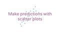 Thumbnail for Predictions and trends in scatter plots video