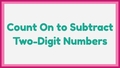 Thumbnail for Count on to subtract two-digit numbers video