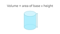 Thumbnail for Volume of cylinders video